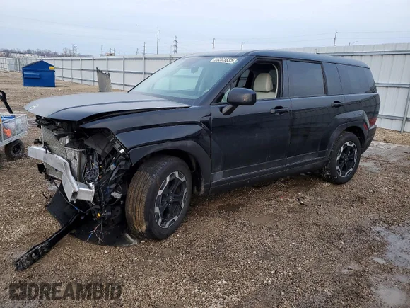 ✅ 2025 Hyundai Santa Fe SE • VIN: 5NMP1DGL2SH129055 • Lot: 99303535. Listed on Copart with 6,086 mi. Free auction sales archive from the USA and detailed vehicle history report at DreamBid. Image 1.