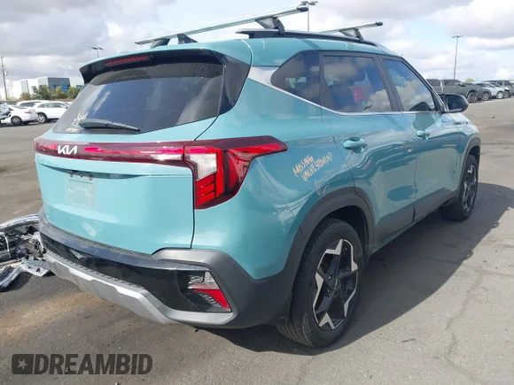 ✅ 2024 Kia Seltos EX • VIN: KNDER2AA1R7486594 • Lot: 44919578. Wystawiony na IAAI z przebiegiem 50 341 mil. Bezpłatny archiwum sprzedaży aukcyjnych z USA i szczegółowy raport historii pojazdu na DreamBid. Zdjęcie 4.