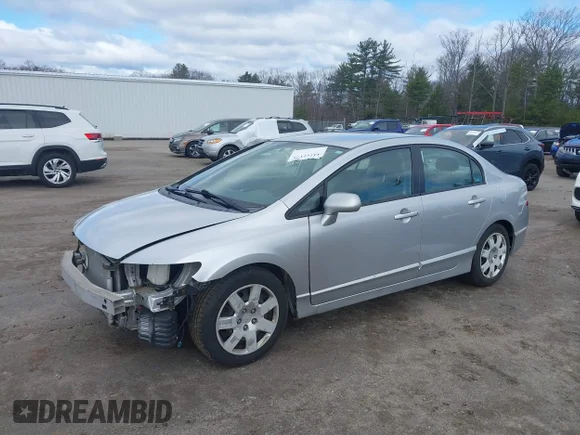 ✅ 2009 Honda Civic LX • VIN: 2HGFA16549H338673 • Lot: 44711175. Wystawiony na IAAI z przebiegiem 182 128 mil. Bezpłatny archiwum sprzedaży aukcyjnych z USA i szczegółowy raport historii pojazdu na DreamBid. Zdjęcie 2.