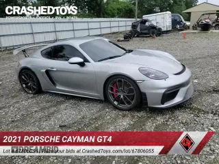 ✅ 2021 Porsche 718 Cayman GT4 • VIN: WP0AC2A89MK289255 • Лот: 67806055. Опубликован ранее на Copart с пробегом 9 682 миль. Бесплатный доступ к архиву аукционных продаж из США и подробный отчёт об истории автомобиля на DreamBid. Изображение 15.