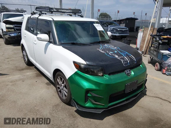 ✅ 2014 Scion xB Release Series 10.0 • VIN: JTLZE4FE3EJ065210 • Lot: 45409758. Listed on IAAI with 212,221 mi. Free auction sales archive from the USA and detailed vehicle history report at DreamBid. Image 1.