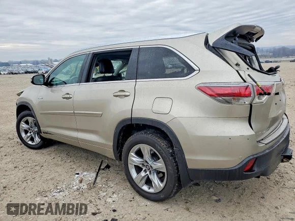 ✅ 2016 Toyota Highlander Limited Platinum • VIN: 5TDDCRFH2GS019473 • Lot: 46688236. Wystawiony na Copart z przebiegiem 94 555 mil. Bezpłatny archiwum sprzedaży aukcyjnych z USA i szczegółowy raport historii pojazdu na DreamBid. Zdjęcie 2.