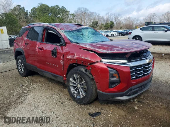 ✅ 2025 Chevrolet Equinox FWD LT • VIN: 3GNAXHEG3SL162805 • Lot: 78259985. Wystawiony na Copart z przebiegiem 34 888 mil. Bezpłatny archiwum sprzedaży aukcyjnych z USA i szczegółowy raport historii pojazdu na DreamBid. Zdjęcie 4.