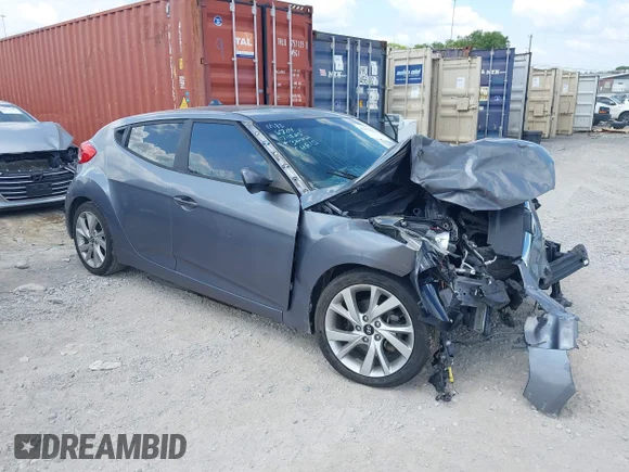 ✅ 2017 Hyundai Veloster Value Edition • VIN: KMHTC6AD0HU306804 • Лот: 42830550. Опубліковано раніше на IAAI з пробігом 106 068 миль. Безкоштовний доступ до архіву аукціонних продажів зі США та докладний звіт про історію автомобіля на DreamBid. Зображення 1.
