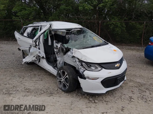 ✅ 2020 Chevrolet Bolt EV Premier • VIN: 1G1FZ6S04L4107266 • Lot: 44875198. Listed on IAAI with Not provided. Free auction sales archive from the USA and detailed vehicle history report at DreamBid. Image 1.