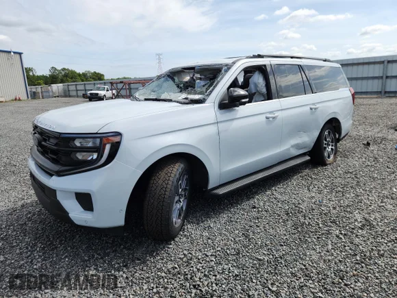 ✅ 2025 Ford Expedition Max Active • VIN: 1FMJK1J80SEA07508 • Лот: 48748696. Опубліковано раніше на Copart з пробігом 24 615 миль. Безкоштовний доступ до архіву аукціонних продажів зі США та докладний звіт про історію автомобіля на DreamBid. Зображення 1.