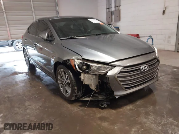 ✅ 2017 Hyundai Elantra SE • VIN: KMHD84LFXHU066685 • Lot: 44155156. Listed on IAAI with 203,697 mi. Free auction sales archive from the USA and detailed vehicle history report at DreamBid. Image 1.