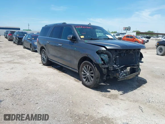 ✅ 2019 Ford Expedition Max Limited • VIN: 1FMJK1KT0KEA50913 • Лот: 45005327. Опубликован ранее на IAAI с пробегом 186 579 миль. Бесплатный доступ к архиву аукционных продаж из США и подробный отчёт об истории автомобиля на DreamBid. Изображение 1.