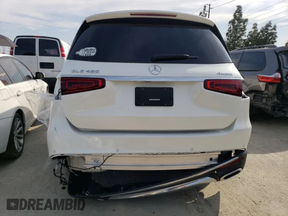 ✅ 2020 Mercedes-Benz GLS 450 • VIN: 4JGFF5KE4LA108565 • Lot: 45394653. Listed on Copart with 21,096 mi. Free auction sales archive from the USA and detailed vehicle history report at DreamBid. Image 6.