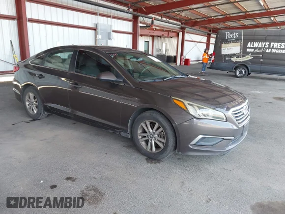 ✅ 2016 Hyundai Sonata SE • VIN: 5NPE24AF4GH368754 • Lot: 45029926. Listed on IAAI with 103,505 mi. Free auction sales archive from the USA and detailed vehicle history report at DreamBid. Image 1.