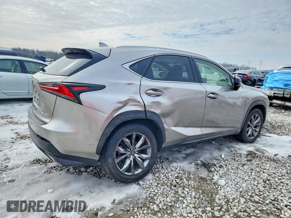 ✅ 2020 Lexus NX 300 F Sport • VIN: JTJJARBZXL2173080 • Lot: 75153975. Wystawiony na Copart z przebiegiem 50 207 mil. Bezpłatny archiwum sprzedaży aukcyjnych z USA i szczegółowy raport historii pojazdu na DreamBid. Zdjęcie 3.
