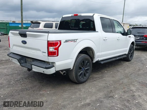 ✅ 2019 Ford F-150 Lariat • VIN: 1FTEW1E43KFA79024 • Lot: 43579234. Wystawiony na IAAI z przebiegiem 123 973 mil. Bezpłatny archiwum sprzedaży aukcyjnych z USA i szczegółowy raport historii pojazdu na DreamBid. Zdjęcie 4.