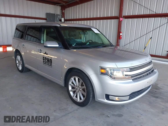 ✅ 2014 Ford Flex Limited • VIN: 2FMHK6D8XEBD29175 • Lot: 42728366. Listed on IAAI with 203,530 mi. Free auction sales archive from the USA and detailed vehicle history report at DreamBid. Image 1.