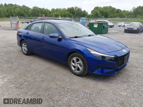 ✅ 2021 Hyundai Elantra SE • VIN: 5NPLL4AG8MH044425 • Lot: 45364014. Listed on IAAI with 16,230 mi. Free auction sales archive from the USA and detailed vehicle history report at DreamBid. Image 1.