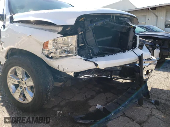 ✅ 2018 Ram 1500 Big Horn • VIN: 1C6RR7LTXJS147614 • Lot: 63670222. Listed on Copart with 88,793 mi. Free auction sales archive from the USA and detailed vehicle history report at DreamBid. Image 9.