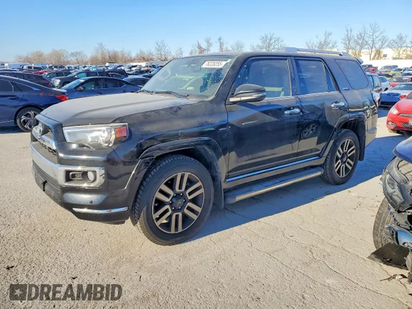 ✅ 2016 Toyota 4Runner Limited • VIN: JTEBU5JR7G5315958 • Lot: 78228255. Listed on Copart with 208,917 mi. Free auction sales archive from the USA and detailed vehicle history report at DreamBid. Image 1.