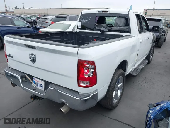 ✅ 2016 Ram 1500 Big Horn • VIN: 1C6RR6GT5GS269407 • Lot: 42337823. Listed on IAAI with Not provided. Free auction sales archive from the USA and detailed vehicle history report at DreamBid. Image 4.