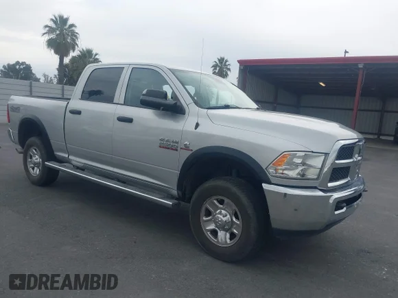 ✅ 2017 Ram 2500 Tradesman • VIN: 3C6UR5CL7HG733283 • Lot: 42360053. Listed on IAAI with 40,735 mi. Free auction sales archive from the USA and detailed vehicle history report at DreamBid. Image 1.