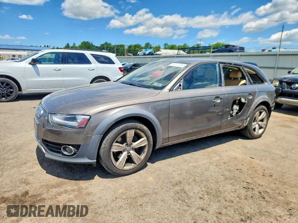 ✅ 2015 Audi allroad A4 Premium Plus • VIN: WA1UFAFL8FA026575 • Lot: 54971956. Listed on Copart with 93,957 mi. Free auction sales archive from the USA and detailed vehicle history report at DreamBid. Image 1.