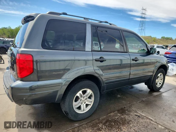✅ 2004 Honda Pilot EX • VIN: 2HKYF18554H601839 • Lot: 54103936. Wystawiony na Copart z przebiegiem 145 097 mil. Bezpłatny archiwum sprzedaży aukcyjnych z USA i szczegółowy raport historii pojazdu na DreamBid. Zdjęcie 3.