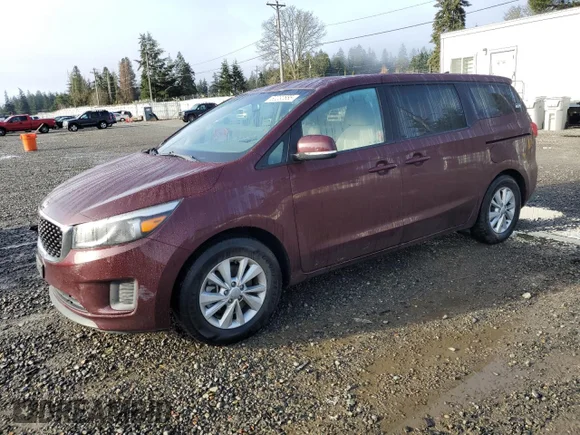 ✅ 2017 Kia Sedona LX • VIN: KNDMB5C16H6219583 • Lot: 50232885. Wystawiony na Copart z przebiegiem 65 419 mil. Bezpłatny archiwum sprzedaży aukcyjnych z USA i szczegółowy raport historii pojazdu na DreamBid. Zdjęcie 1.