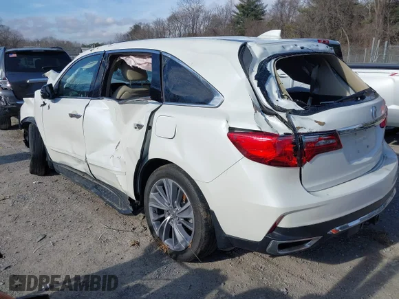 ✅ 2017 Acura MDX Technology • VIN: 5FRYD4H50HB042730 • Lot: 44041534. Wystawiony na IAAI z przebiegiem 46 009 mil. Bezpłatny archiwum sprzedaży aukcyjnych z USA i szczegółowy raport historii pojazdu na DreamBid. Zdjęcie 3.