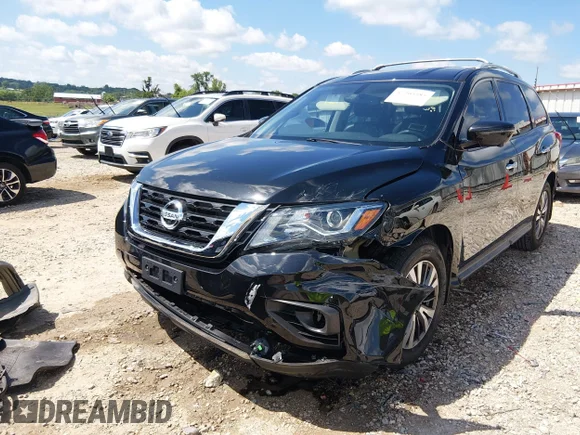 ✅ 2018 Nissan Pathfinder SL • VIN: 5N1DR2MN5JC607516 • Lot: 45205585. Wystawiony na IAAI z przebiegiem 103 309 mil. Bezpłatny archiwum sprzedaży aukcyjnych z USA i szczegółowy raport historii pojazdu na DreamBid. Zdjęcie 6.