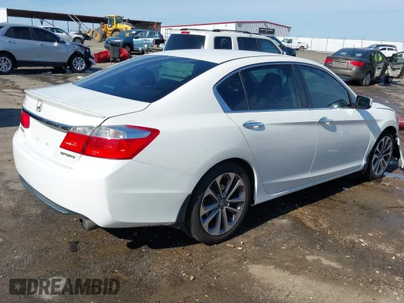 ✅ 2014 Honda Accord Sport • VIN: 1HGCR2F55EA001147 • Lot: 44194331. Wystawiony na IAAI z przebiegiem 325 687 mil. Bezpłatny archiwum sprzedaży aukcyjnych z USA i szczegółowy raport historii pojazdu na DreamBid. Zdjęcie 4.