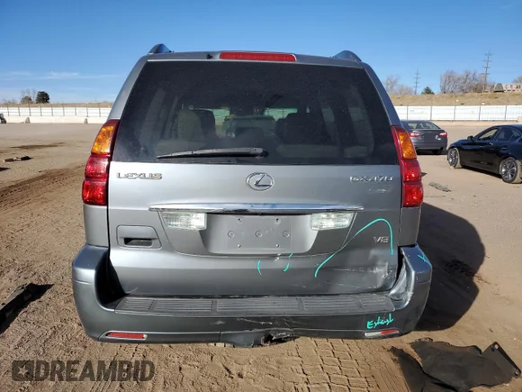 ✅ 2006 Lexus GX 470 • VIN: JTJBT20X660099017 • Lot: 93494455. Listed on Copart with 175,387 mi. Free auction sales archive from the USA and detailed vehicle history report at DreamBid. Image 6.