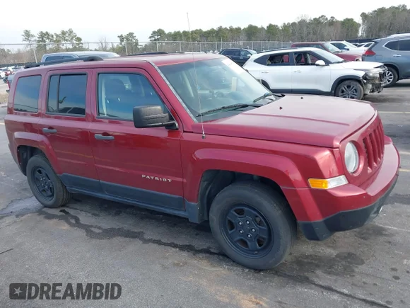 ✅ 2016 Jeep Patriot Sport SE • VIN: 1C4NJPBA7GD554625 • Lot: 44264066. Wystawiony na IAAI z przebiegiem 134 709 mil. Bezpłatny archiwum sprzedaży aukcyjnych z USA i szczegółowy raport historii pojazdu na DreamBid. Zdjęcie 1.