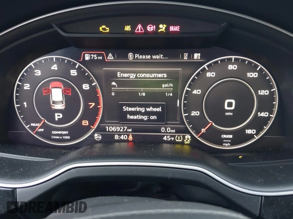 ✅ 2017 Audi Q7 Premium Plus • VIN: WA1LAAF79HD021514 • Lot: 44112438. Wystawiony na IAAI z przebiegiem 106 927 mil. Bezpłatny archiwum sprzedaży aukcyjnych z USA i szczegółowy raport historii pojazdu na DreamBid. Zdjęcie 7.