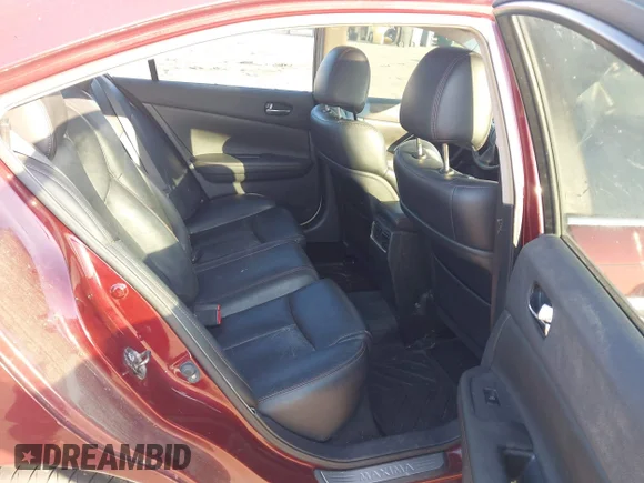 ✅ 2010 Nissan Maxima SV • VIN: 1N4AA5APXAC836768 • Lot: 44956525. Listed on IAAI with 124,847 mi. Free auction sales archive from the USA and detailed vehicle history report at DreamBid. Image 8.