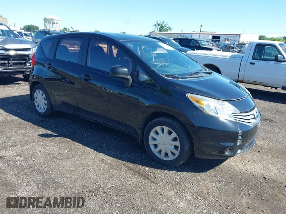 ✅ 2014 Nissan Note S Plus • VIN: 3N1CE2CP8EL437552 • Lot: 45375843. Wystawiony na IAAI z przebiegiem 94 107 mil. Bezpłatny archiwum sprzedaży aukcyjnych z USA i szczegółowy raport historii pojazdu na DreamBid. Zdjęcie 1.