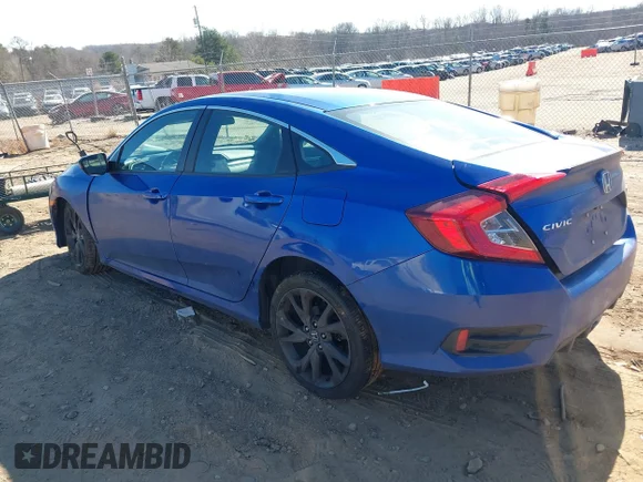 ✅ 2020 Honda Civic Sport • VIN: 2HGFC2F83LH515120 • Лот: 44397427. Опубликован ранее на IAAI с пробегом Не указан. Бесплатный доступ к архиву аукционных продаж из США и подробный отчёт об истории автомобиля на DreamBid. Изображение 3.