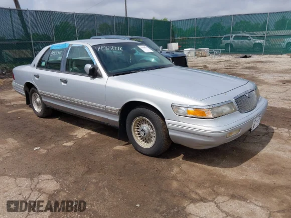 ✅ 1996 Mercury Grand Marquis LS • VIN: 2MELM75W0TX635103 • Лот: 44968916. Опубликован ранее на IAAI с пробегом Не указан. Бесплатный доступ к архиву аукционных продаж из США и подробный отчёт об истории автомобиля на DreamBid. Изображение 1.