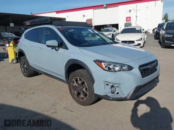 ✅ 2020 Subaru Crosstrek Premium • VIN: JF2GTAPC1LH259051 • Lot: 45101278. Listed on IAAI with 120,949 mi. Free auction sales archive from the USA and detailed vehicle history report at DreamBid. Image 1.