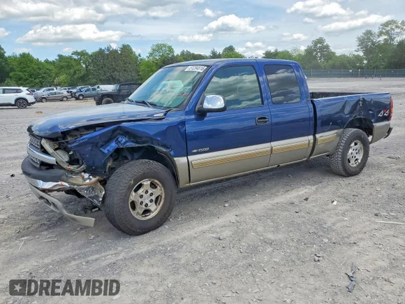 ✅ 2001 Chevrolet Silverado 1500 LS • VIN: 2GCEK19T811336357 • Lot: 51294816. Listed on Copart with 194,667 mi. Free auction sales archive from the USA and detailed vehicle history report at DreamBid. Image 1.