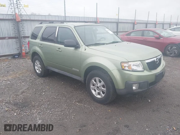 ✅ 2008 Mazda Tribute Touring • VIN: 4F2CZ02Z28KM00561 • Лот: 43769680. Опубліковано раніше на IAAI з пробігом 103 147 миль. Безкоштовний доступ до архіву аукціонних продажів зі США та докладний звіт про історію автомобіля на DreamBid. Зображення 1.