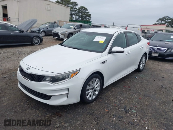 ✅ 2017 Kia Optima LX • VIN: 5XXGT4L30HG172896 • Lot: 44670533. Wystawiony na IAAI z przebiegiem 143 481 mil. Bezpłatny archiwum sprzedaży aukcyjnych z USA i szczegółowy raport historii pojazdu na DreamBid. Zdjęcie 2.