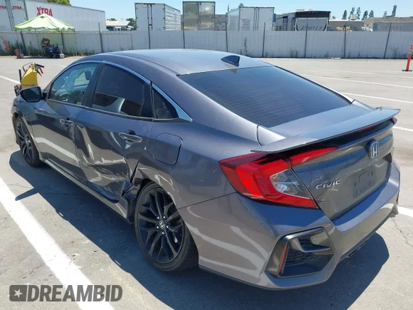 ✅ 2020 Honda Civic Si • VIN: 2HGFC1E57LH708419 • Лот: 45371065. Опубликован ранее на IAAI с пробегом 112 568 миль. Бесплатный доступ к архиву аукционных продаж из США и подробный отчёт об истории автомобиля на DreamBid. Изображение 3.