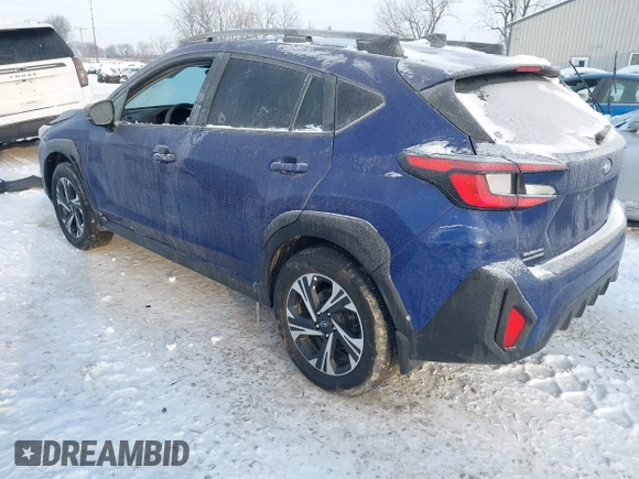 ✅ 2024 Subaru Crosstrek Premium • VIN: JF2GUADC1R8885127 • Lot: 44242587. Wystawiony na IAAI z przebiegiem 34 009 mil. Bezpłatny archiwum sprzedaży aukcyjnych z USA i szczegółowy raport historii pojazdu na DreamBid. Zdjęcie 3.