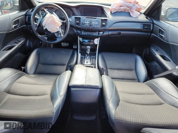✅ 2017 Honda Accord Sport • VIN: 1HGCR2F54HA303498 • Lot: 54634606. Listed on Copart with 180,442 mi. Free auction sales archive from the USA and detailed vehicle history report at DreamBid. Image 8.