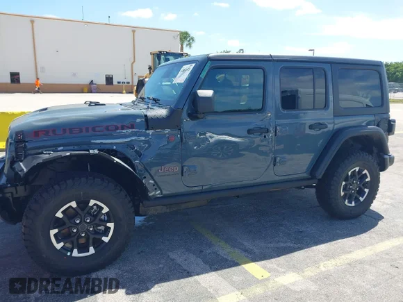 ✅ 2026 Jeep Wrangler Rubicon • VIN: 1C4PJXFN3TW222900 • Лот: 45159219. Опубліковано раніше на IAAI з пробігом 412 миль. Безкоштовний доступ до архіву аукціонних продажів зі США та докладний звіт про історію автомобіля на DreamBid. Зображення 6.