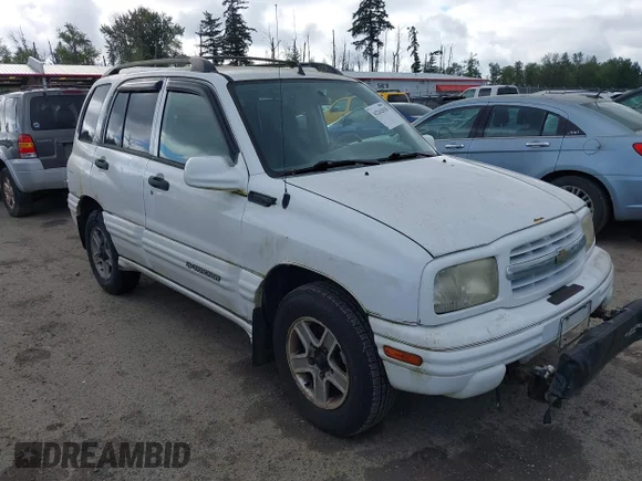 ✅ 2003 Chevrolet Tracker LT • VIN: 2CNBJ634136934554 • Лот: 42262038. Опубліковано раніше на IAAI з пробігом 213 486 миль. Безкоштовний доступ до архіву аукціонних продажів зі США та докладний звіт про історію автомобіля на DreamBid. Зображення 1.
