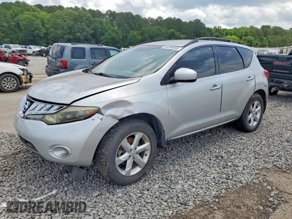 ✅ 2009 Nissan Murano SL • VIN: JN8AZ18U29W000202 • Лот: 54206956. Опубликован ранее на Copart с пробегом 141 778 миль. Бесплатный доступ к архиву аукционных продаж из США и подробный отчёт об истории автомобиля на DreamBid. Изображение 1.