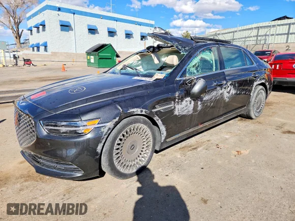 ✅ 2022 Genesis G90 Premium • VIN: KMTF34PA3NU096439 • Lot: 41971316. Listed on Copart with Not provided. Free auction sales archive from the USA and detailed vehicle history report at DreamBid. Image 1.