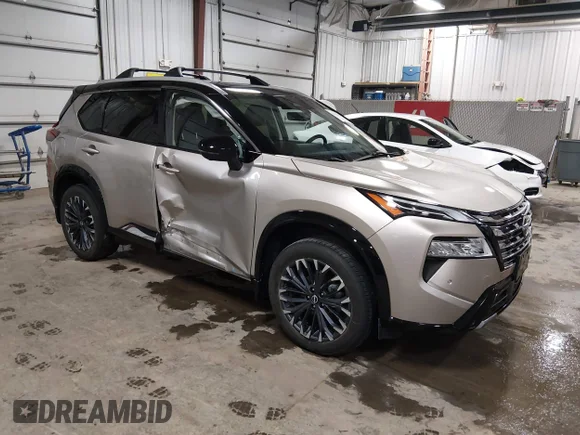 ✅ 2024 Nissan Rogue Platinum • VIN: JN8BT3DD6RW450474 • Lot: 44454773. Wystawiony na IAAI z przebiegiem 16 792 mil. Bezpłatny archiwum sprzedaży aukcyjnych z USA i szczegółowy raport historii pojazdu na DreamBid. Zdjęcie 1.