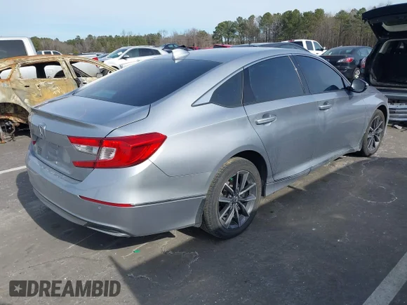 ✅ 2021 Honda Accord EX-L • VIN: 1HGCV1F55MA089279 • Lot: 44260329. Wystawiony na IAAI z przebiegiem 55 107 mil. Bezpłatny archiwum sprzedaży aukcyjnych z USA i szczegółowy raport historii pojazdu na DreamBid. Zdjęcie 4.