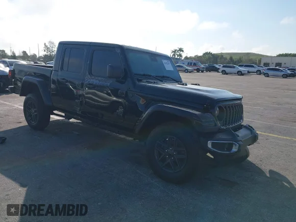✅ 2024 Jeep Gladiator Willys • VIN: 1C6HJTAG8RL102534 • Лот: 41502297. Опубліковано раніше на IAAI з пробігом 3 505 миль. Безкоштовний доступ до архіву аукціонних продажів зі США та докладний звіт про історію автомобіля на DreamBid. Зображення 1.