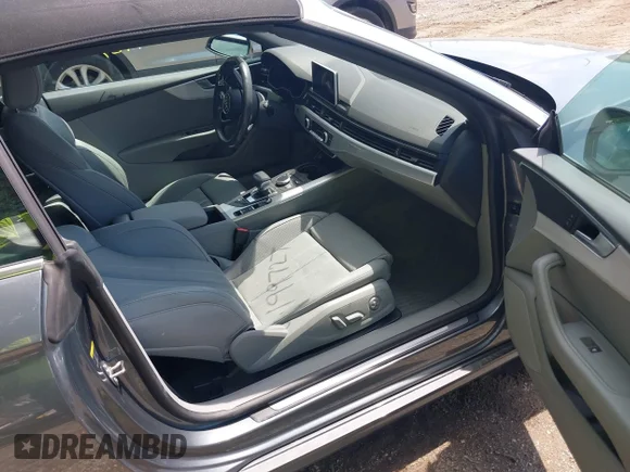 ✅ 2018 Audi A5 Cabriolet Premium Plus • VIN: WAUYNGF5XJN001402 • Lot: 45199727. Listed on IAAI with 24,751 mi. Free auction sales archive from the USA and detailed vehicle history report at DreamBid. Image 5.